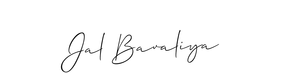 Jal Bavaliya stylish signature style. Best Handwritten Sign (Allison_Script) for my name. Handwritten Signature Collection Ideas for my name Jal Bavaliya. Jal Bavaliya signature style 2 images and pictures png