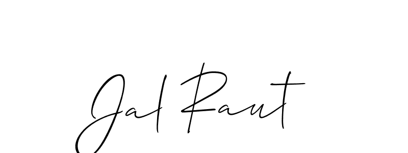 Similarly Allison_Script is the best handwritten signature design. Signature creator online .You can use it as an online autograph creator for name Jal Raut. Jal Raut signature style 2 images and pictures png