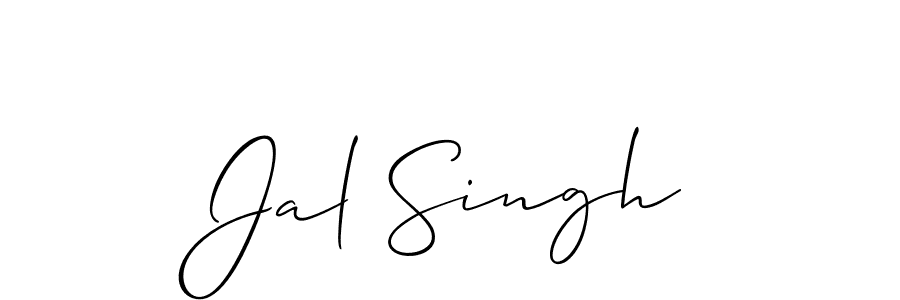 Design your own signature with our free online signature maker. With this signature software, you can create a handwritten (Allison_Script) signature for name Jal Singh. Jal Singh signature style 2 images and pictures png