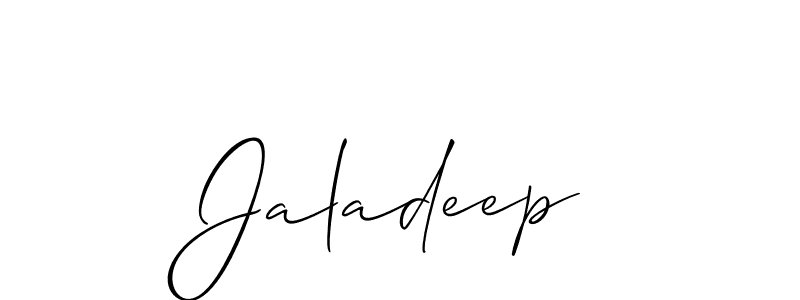 Best and Professional Signature Style for Jaladeep. Allison_Script Best Signature Style Collection. Jaladeep signature style 2 images and pictures png