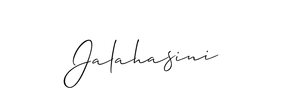 Make a short Jalahasini signature style. Manage your documents anywhere anytime using Allison_Script. Create and add eSignatures, submit forms, share and send files easily. Jalahasini signature style 2 images and pictures png