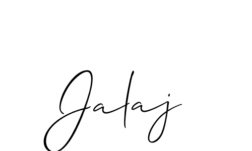 Make a beautiful signature design for name Jalaj. Use this online signature maker to create a handwritten signature for free. Jalaj signature style 2 images and pictures png