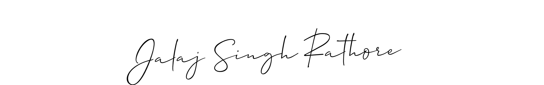 You can use this online signature creator to create a handwritten signature for the name Jalaj Singh Rathore. This is the best online autograph maker. Jalaj Singh Rathore signature style 2 images and pictures png