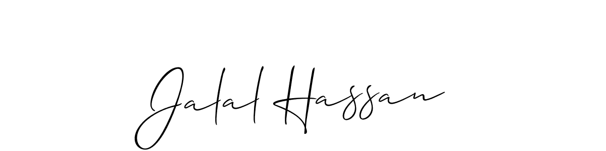 Once you've used our free online signature maker to create your best signature Allison_Script style, it's time to enjoy all of the benefits that Jalal Hassan name signing documents. Jalal Hassan signature style 2 images and pictures png