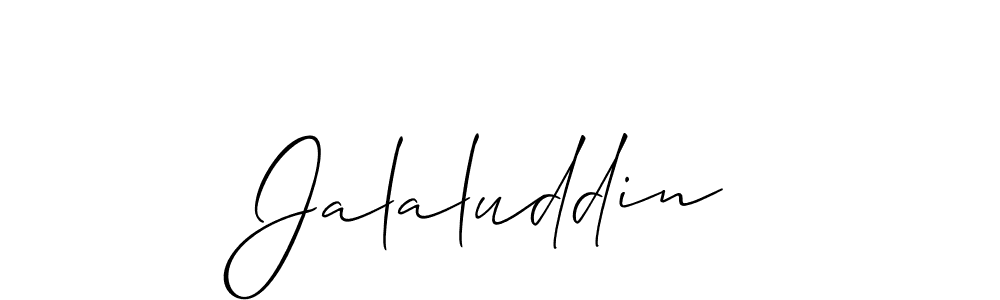 Make a short Jalaluddin signature style. Manage your documents anywhere anytime using Allison_Script. Create and add eSignatures, submit forms, share and send files easily. Jalaluddin signature style 2 images and pictures png