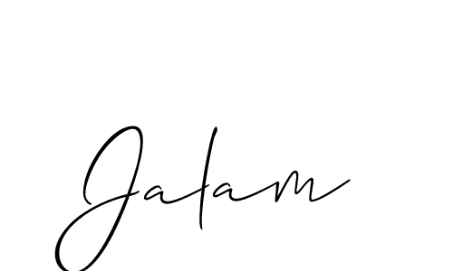 Also You can easily find your signature by using the search form. We will create Jalam name handwritten signature images for you free of cost using Allison_Script sign style. Jalam signature style 2 images and pictures png