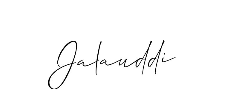 Once you've used our free online signature maker to create your best signature Allison_Script style, it's time to enjoy all of the benefits that Jalauddi name signing documents. Jalauddi signature style 2 images and pictures png