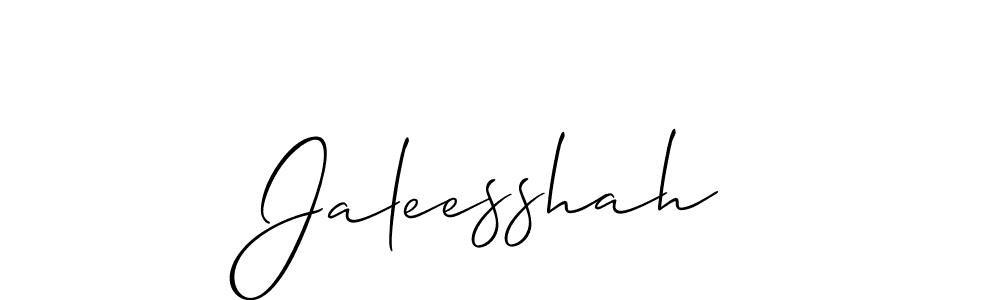 Best and Professional Signature Style for Jaleesshah. Allison_Script Best Signature Style Collection. Jaleesshah signature style 2 images and pictures png