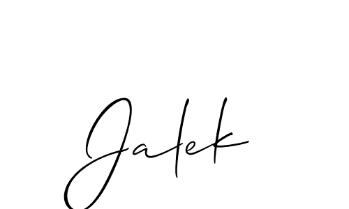 Check out images of Autograph of Jalek name. Actor Jalek Signature Style. Allison_Script is a professional sign style online. Jalek signature style 2 images and pictures png