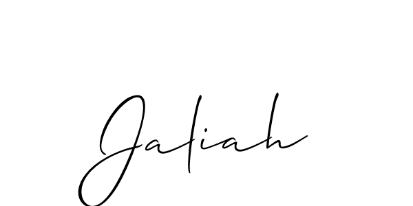 How to Draw Jaliah signature style? Allison_Script is a latest design signature styles for name Jaliah. Jaliah signature style 2 images and pictures png