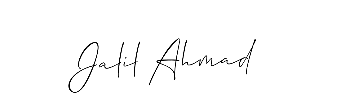 You can use this online signature creator to create a handwritten signature for the name Jalil Ahmad. This is the best online autograph maker. Jalil Ahmad signature style 2 images and pictures png