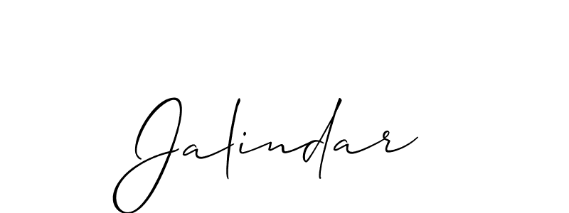 How to make Jalindar name signature. Use Allison_Script style for creating short signs online. This is the latest handwritten sign. Jalindar signature style 2 images and pictures png