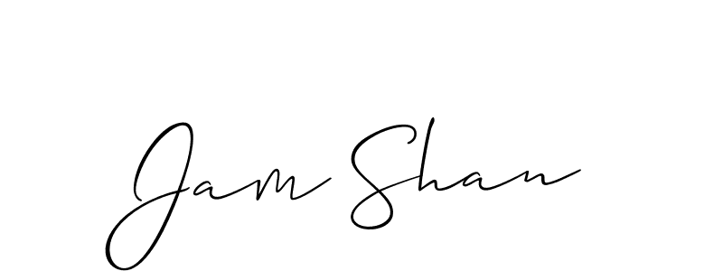 Once you've used our free online signature maker to create your best signature Allison_Script style, it's time to enjoy all of the benefits that Jam Shan name signing documents. Jam Shan signature style 2 images and pictures png