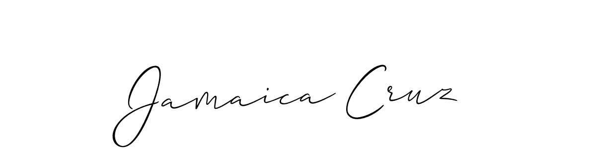 Make a beautiful signature design for name Jamaica Cruz. Use this online signature maker to create a handwritten signature for free. Jamaica Cruz signature style 2 images and pictures png