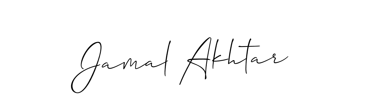 Create a beautiful signature design for name Jamal Akhtar. With this signature (Allison_Script) fonts, you can make a handwritten signature for free. Jamal Akhtar signature style 2 images and pictures png