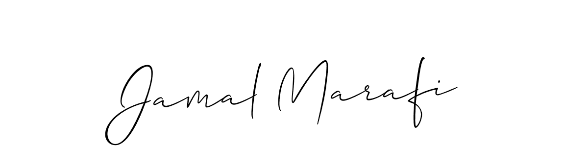 Similarly Allison_Script is the best handwritten signature design. Signature creator online .You can use it as an online autograph creator for name Jamal Marafi. Jamal Marafi signature style 2 images and pictures png