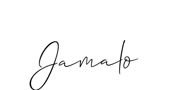 Make a short Jamalo signature style. Manage your documents anywhere anytime using Allison_Script. Create and add eSignatures, submit forms, share and send files easily. Jamalo signature style 2 images and pictures png