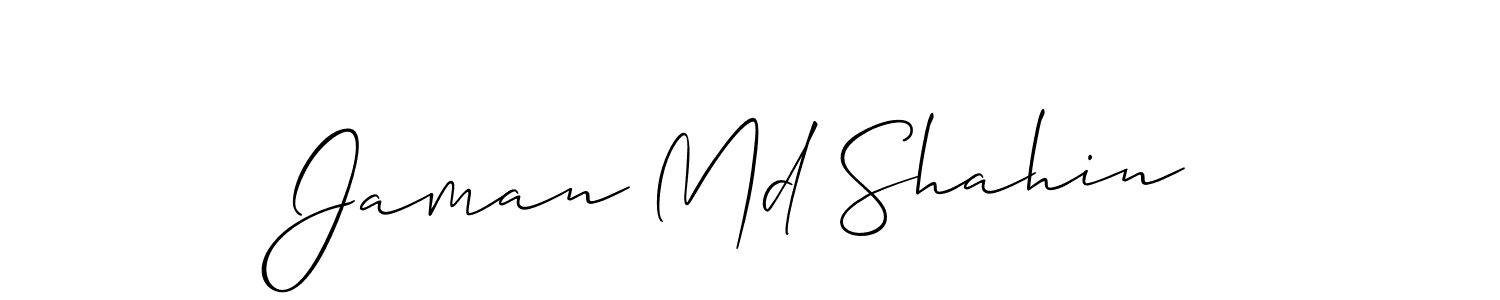 Once you've used our free online signature maker to create your best signature Allison_Script style, it's time to enjoy all of the benefits that Jaman Md Shahin name signing documents. Jaman Md Shahin signature style 2 images and pictures png