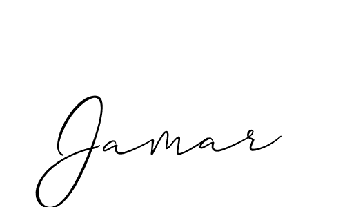The best way (Allison_Script) to make a short signature is to pick only two or three words in your name. The name Jamar include a total of six letters. For converting this name. Jamar signature style 2 images and pictures png
