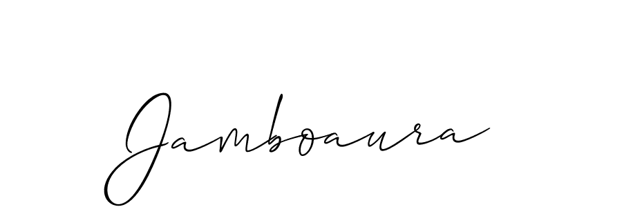 You should practise on your own different ways (Allison_Script) to write your name (Jamboaura) in signature. don't let someone else do it for you. Jamboaura signature style 2 images and pictures png