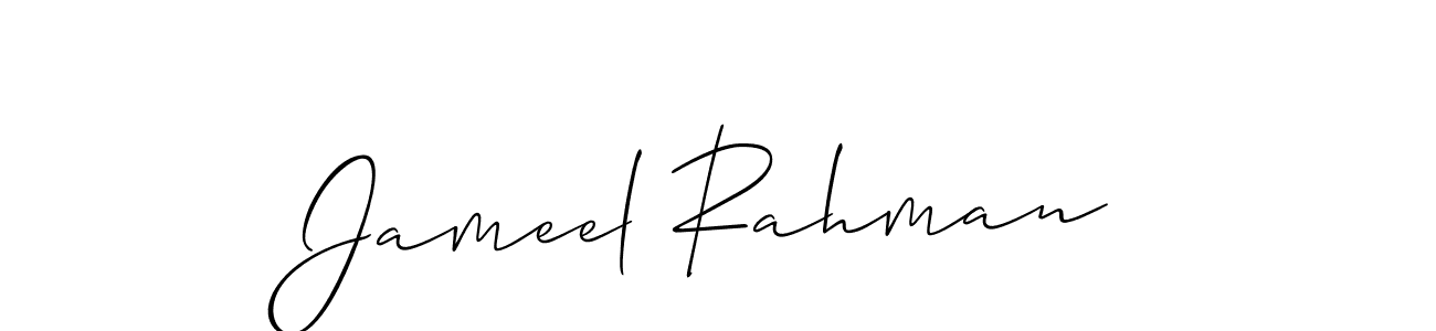 Here are the top 10 professional signature styles for the name Jameel Rahman. These are the best autograph styles you can use for your name. Jameel Rahman signature style 2 images and pictures png