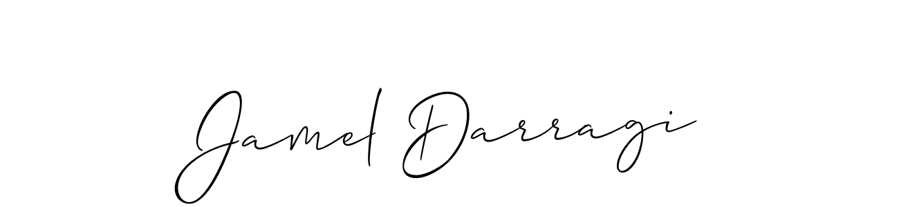 Also we have Jamel Darragi name is the best signature style. Create professional handwritten signature collection using Allison_Script autograph style. Jamel Darragi signature style 2 images and pictures png