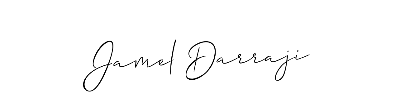 Make a beautiful signature design for name Jamel Darraji. Use this online signature maker to create a handwritten signature for free. Jamel Darraji signature style 2 images and pictures png