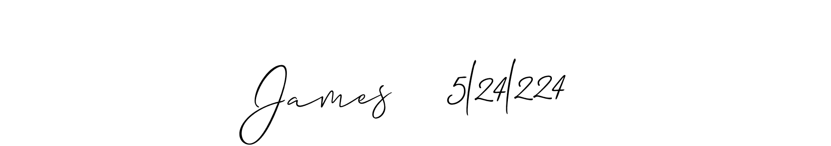 How to Draw James    5l24l224 signature style? Allison_Script is a latest design signature styles for name James    5l24l224. James    5l24l224 signature style 2 images and pictures png