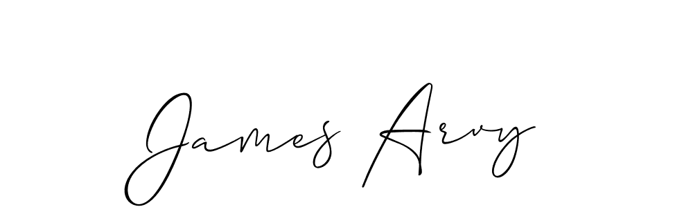 It looks lik you need a new signature style for name James Arvy. Design unique handwritten (Allison_Script) signature with our free signature maker in just a few clicks. James Arvy signature style 2 images and pictures png