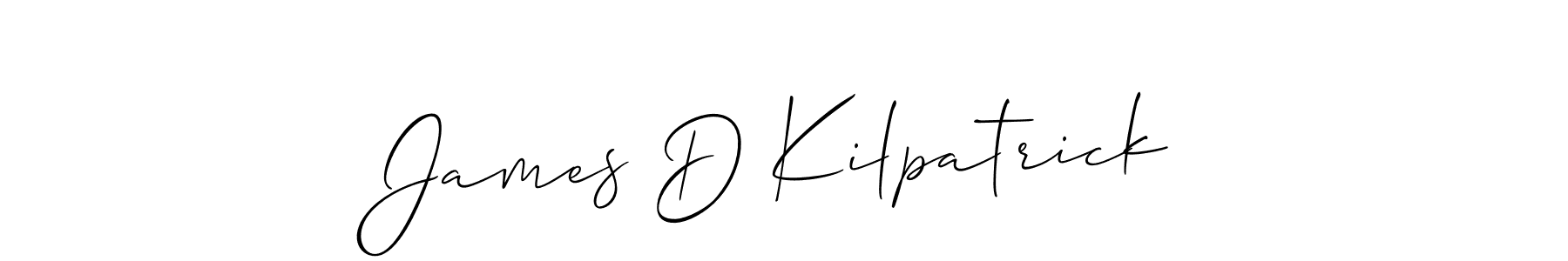 This is the best signature style for the James D Kilpatrick name. Also you like these signature font (Allison_Script). Mix name signature. James D Kilpatrick signature style 2 images and pictures png