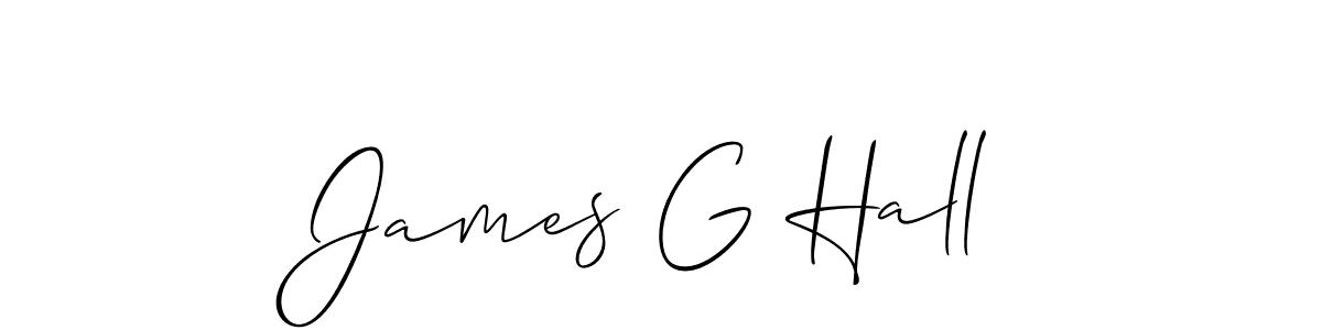 How to Draw James G Hall signature style? Allison_Script is a latest design signature styles for name James G Hall. James G Hall signature style 2 images and pictures png