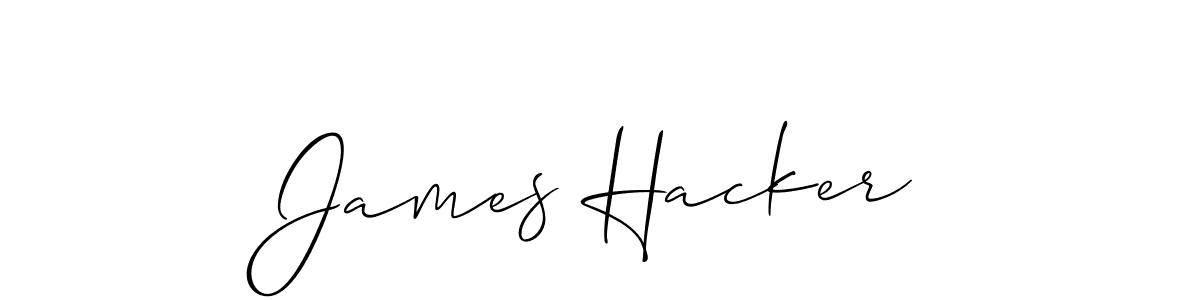 How to Draw James Hacker signature style? Allison_Script is a latest design signature styles for name James Hacker. James Hacker signature style 2 images and pictures png