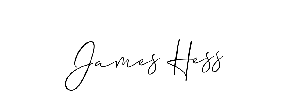 Also we have James Hess name is the best signature style. Create professional handwritten signature collection using Allison_Script autograph style. James Hess signature style 2 images and pictures png