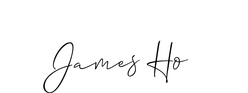 How to Draw James Ho signature style? Allison_Script is a latest design signature styles for name James Ho. James Ho signature style 2 images and pictures png
