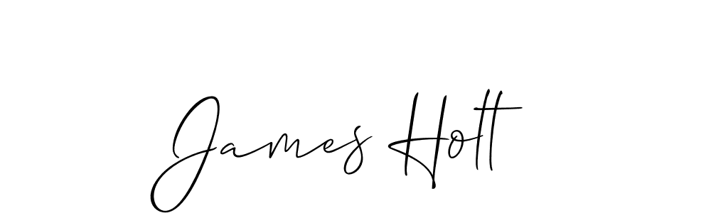 Use a signature maker to create a handwritten signature online. With this signature software, you can design (Allison_Script) your own signature for name James Holt. James Holt signature style 2 images and pictures png