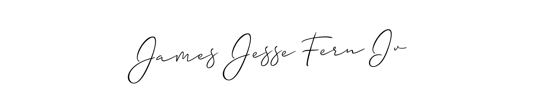 Allison_Script is a professional signature style that is perfect for those who want to add a touch of class to their signature. It is also a great choice for those who want to make their signature more unique. Get James Jesse Fern Iv name to fancy signature for free. James Jesse Fern Iv signature style 2 images and pictures png