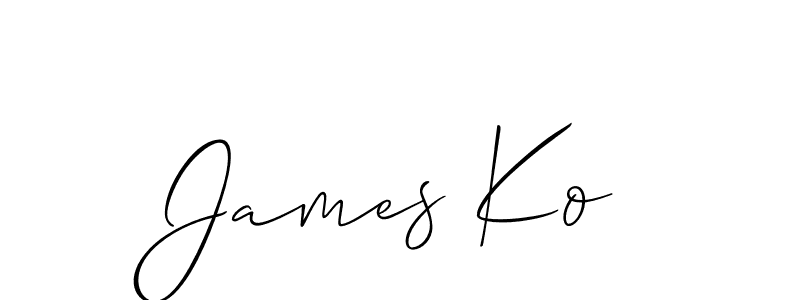 See photos of James Ko official signature by Spectra . Check more albums & portfolios. Read reviews & check more about Allison_Script font. James Ko signature style 2 images and pictures png