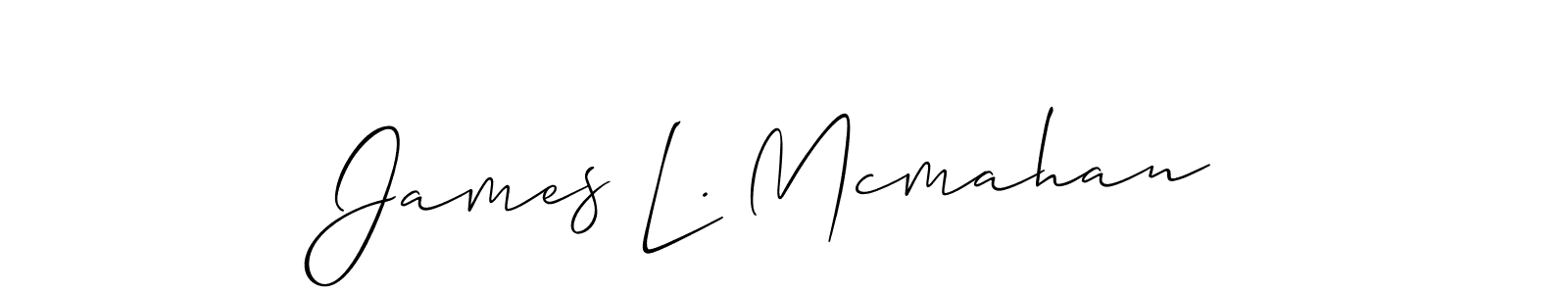 See photos of James L. Mcmahan official signature by Spectra . Check more albums & portfolios. Read reviews & check more about Allison_Script font. James L. Mcmahan signature style 2 images and pictures png