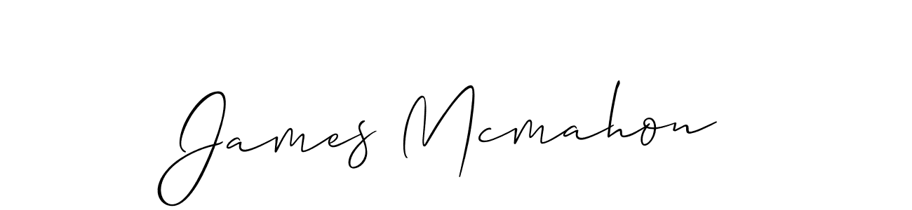 if you are searching for the best signature style for your name James Mcmahon. so please give up your signature search. here we have designed multiple signature styles  using Allison_Script. James Mcmahon signature style 2 images and pictures png