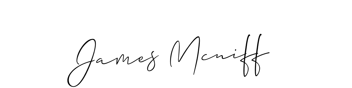 Best and Professional Signature Style for James Mcniff. Allison_Script Best Signature Style Collection. James Mcniff signature style 2 images and pictures png