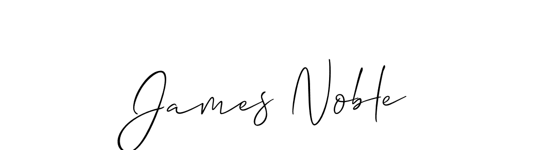 Use a signature maker to create a handwritten signature online. With this signature software, you can design (Allison_Script) your own signature for name James Noble. James Noble signature style 2 images and pictures png