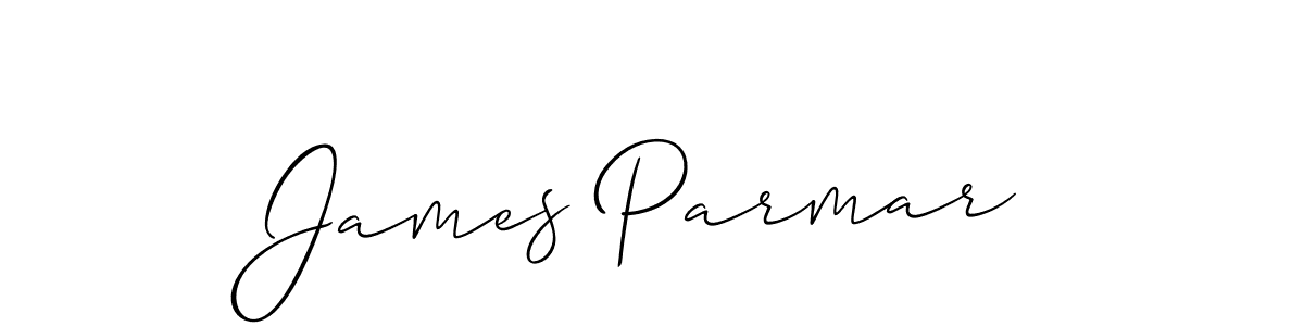 It looks lik you need a new signature style for name James Parmar. Design unique handwritten (Allison_Script) signature with our free signature maker in just a few clicks. James Parmar signature style 2 images and pictures png