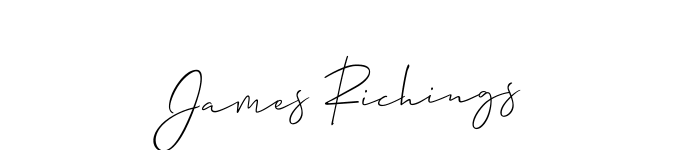 See photos of James Richings official signature by Spectra . Check more albums & portfolios. Read reviews & check more about Allison_Script font. James Richings signature style 2 images and pictures png
