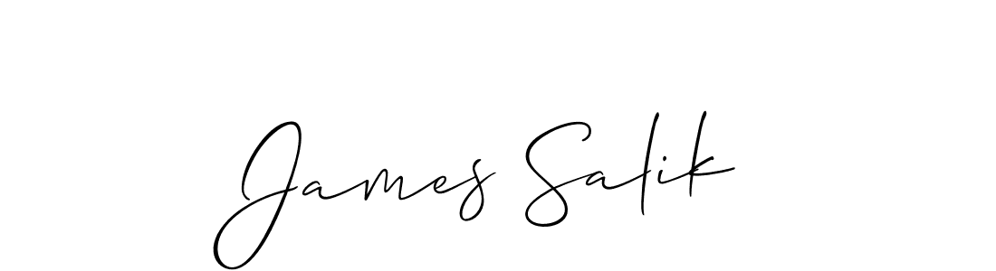 See photos of James Salik official signature by Spectra . Check more albums & portfolios. Read reviews & check more about Allison_Script font. James Salik signature style 2 images and pictures png