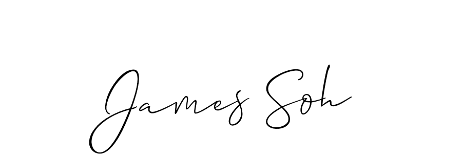 How to Draw James Soh signature style? Allison_Script is a latest design signature styles for name James Soh. James Soh signature style 2 images and pictures png