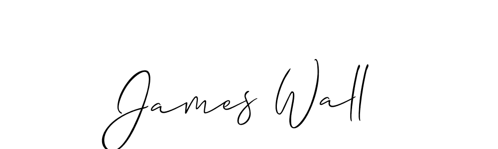 Use a signature maker to create a handwritten signature online. With this signature software, you can design (Allison_Script) your own signature for name James Wall. James Wall signature style 2 images and pictures png