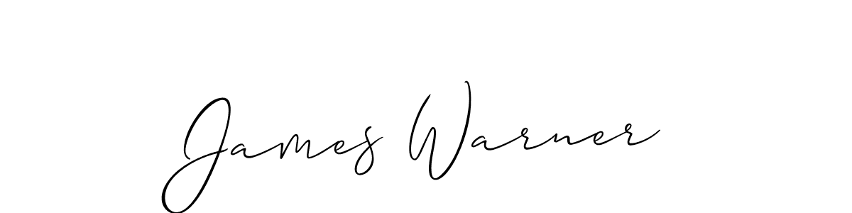 Make a short James Warner signature style. Manage your documents anywhere anytime using Allison_Script. Create and add eSignatures, submit forms, share and send files easily. James Warner signature style 2 images and pictures png