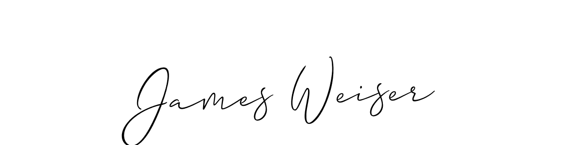 Check out images of Autograph of James Weiser name. Actor James Weiser Signature Style. Allison_Script is a professional sign style online. James Weiser signature style 2 images and pictures png