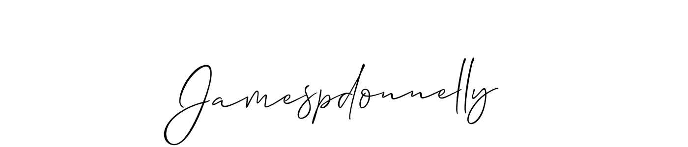 Create a beautiful signature design for name Jamespdonnelly. With this signature (Allison_Script) fonts, you can make a handwritten signature for free. Jamespdonnelly signature style 2 images and pictures png