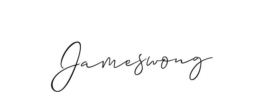 Also we have Jameswong name is the best signature style. Create professional handwritten signature collection using Allison_Script autograph style. Jameswong signature style 2 images and pictures png